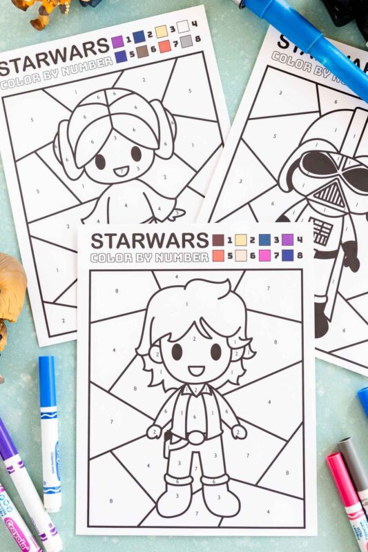 Free printable star wars coloring pages for kids