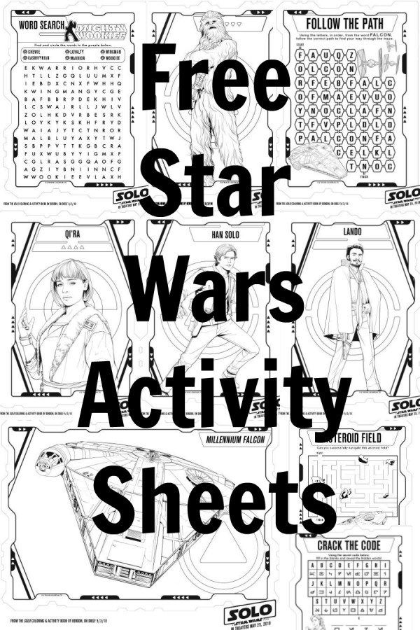 Solo a star wars party printables star wars activities star wars printables star wars party