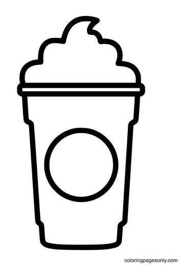 Starbucks coloring pages