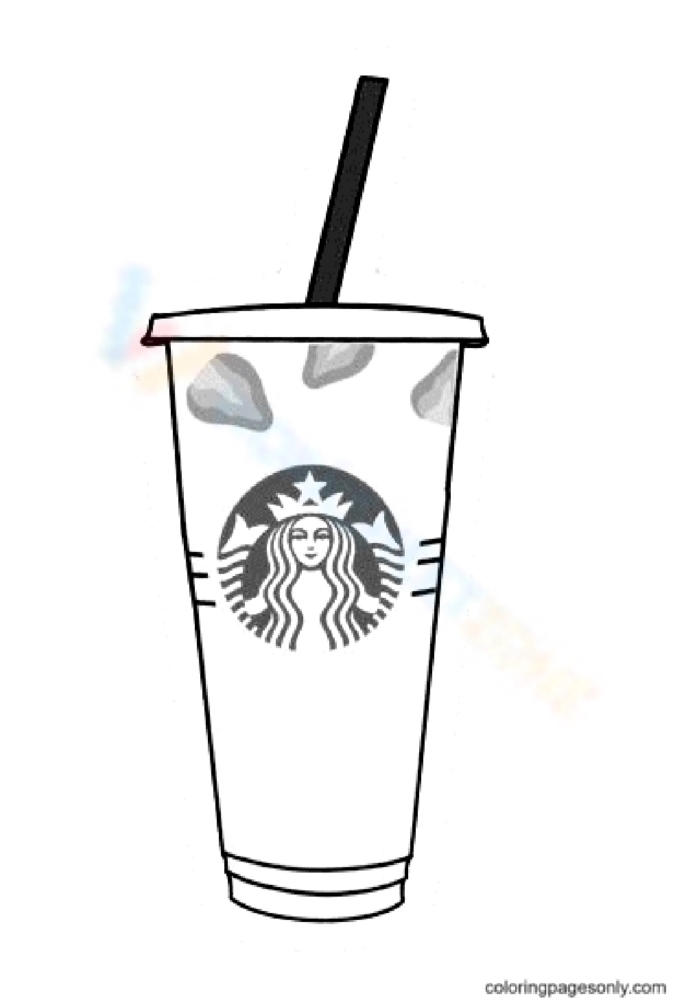 Free interactive printable starbucks coloring pages