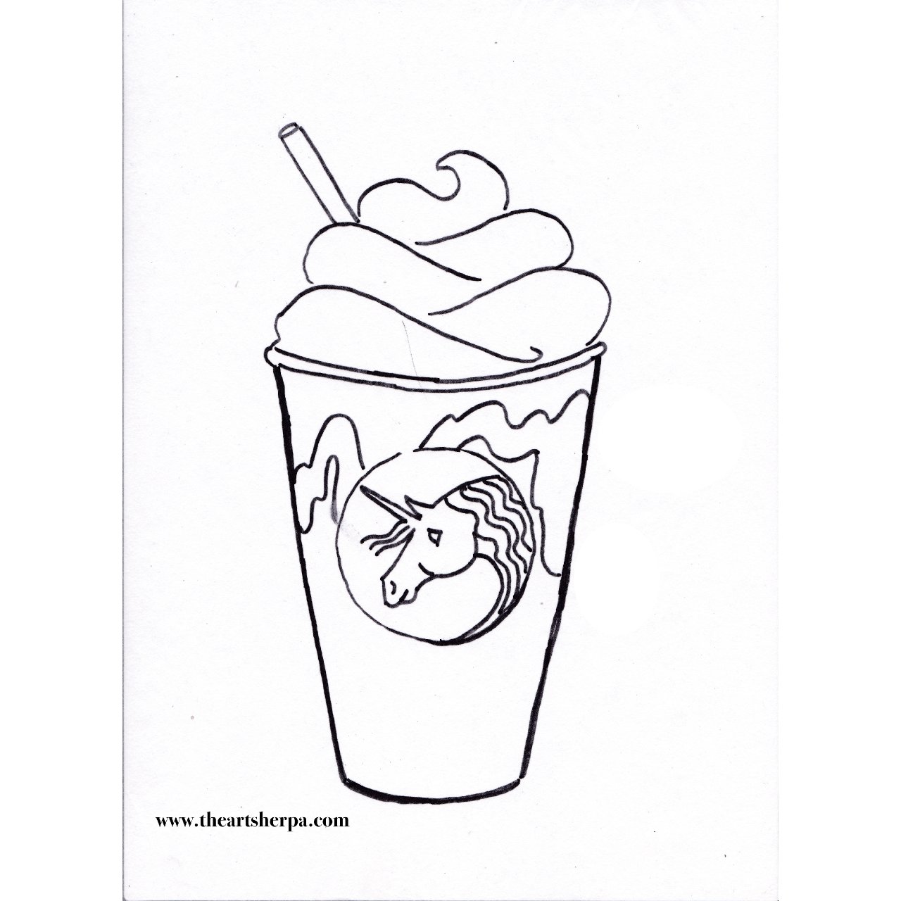 Starbucks unicorn frappuccino