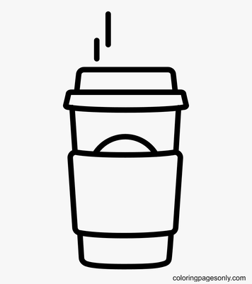 Starbucks coloring pages