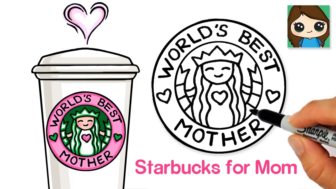 How to draw starbucks coffee for o others day art