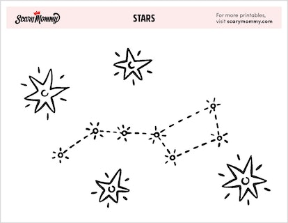 Supremely celestial star coloring pages