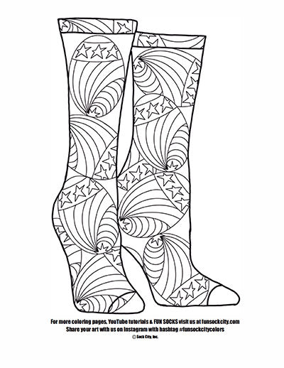 Coloring pages â sock city