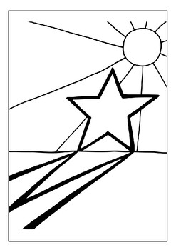Explore the wonders of the cosmos with our printable star coloring pages p