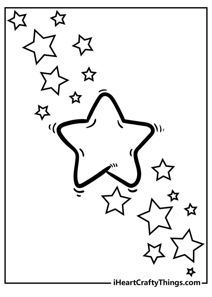 Star coloring pages star coloring pages free printable coloring pages coloring pages