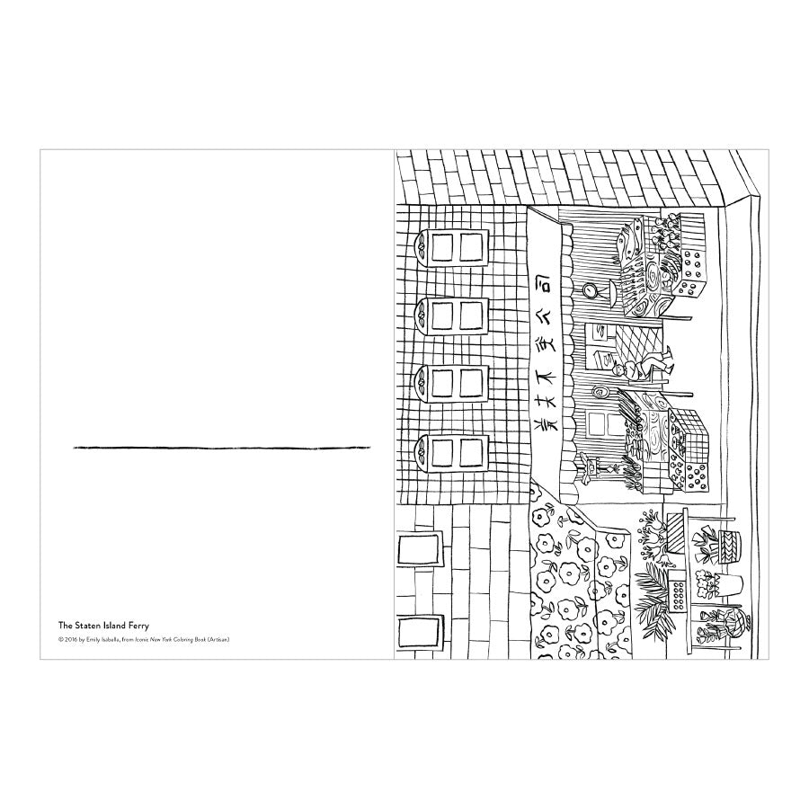 Iconic new york coloring book the new york public library