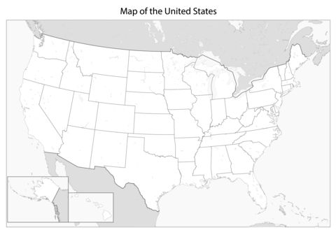 Map of the united states of america coloring page united states map coloring pages free printable coloring pages