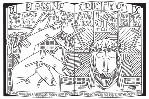 Stations of the cross coloring posters â a lenten art project