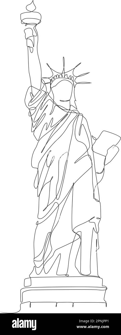Lady liberty cartoon hi