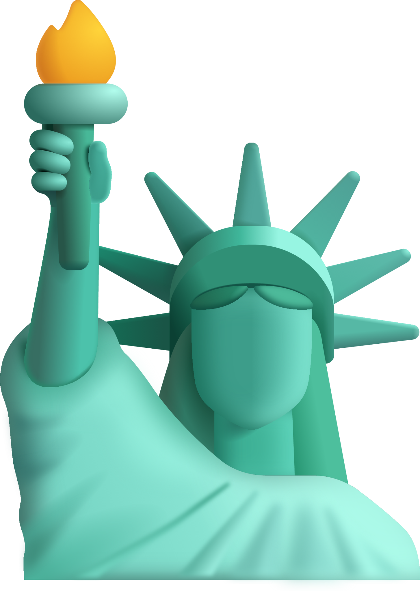Statue of liberty emoji
