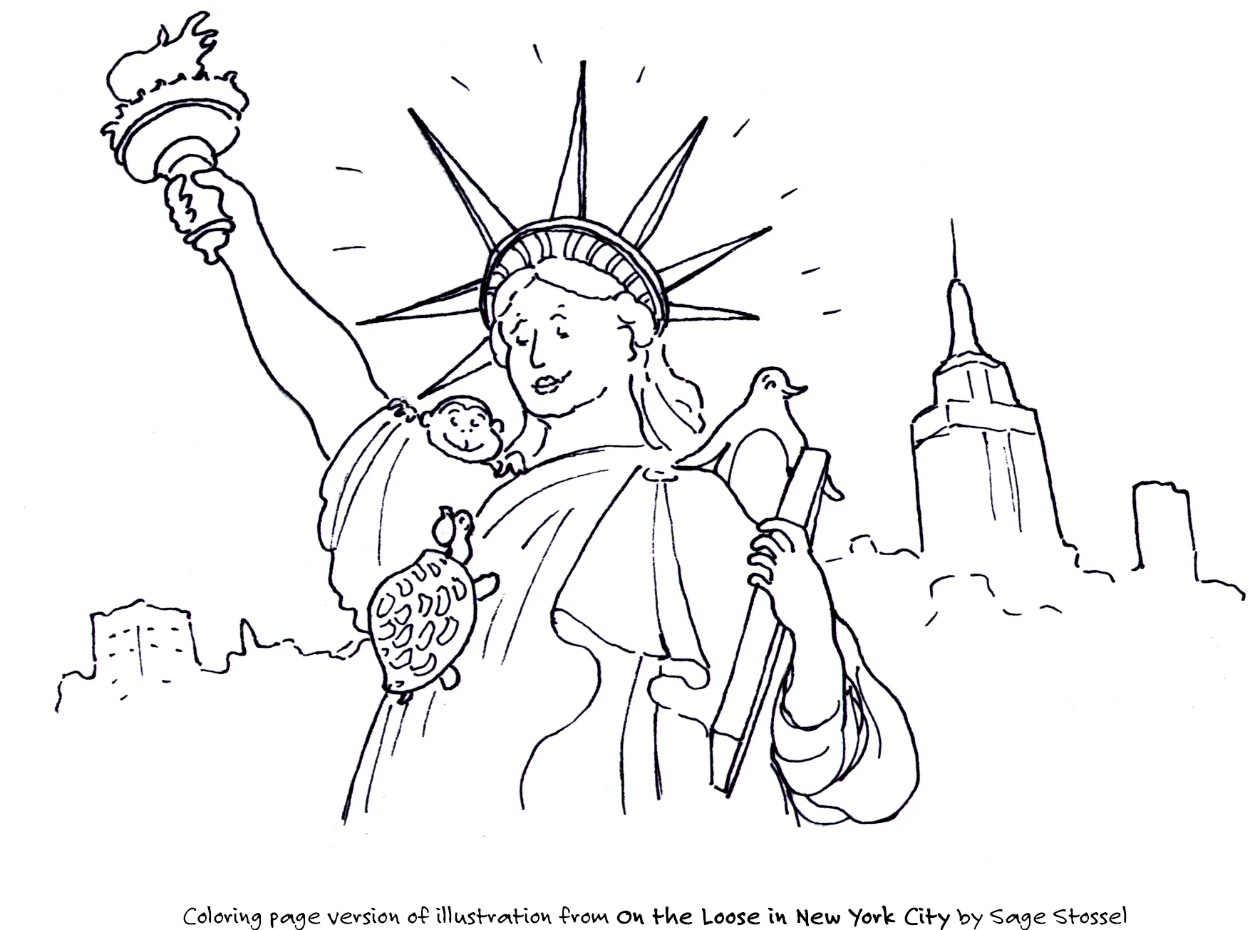 On the loose in new york city by sage stossel