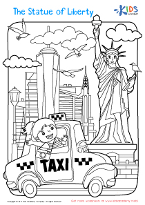 Law and order coloring page worksheet free printable worksheet for children