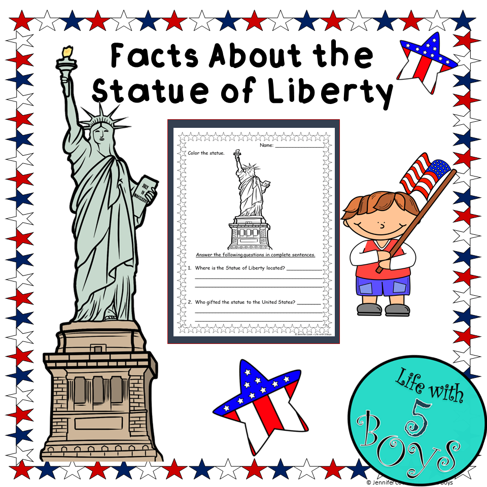 American symbols worksheets