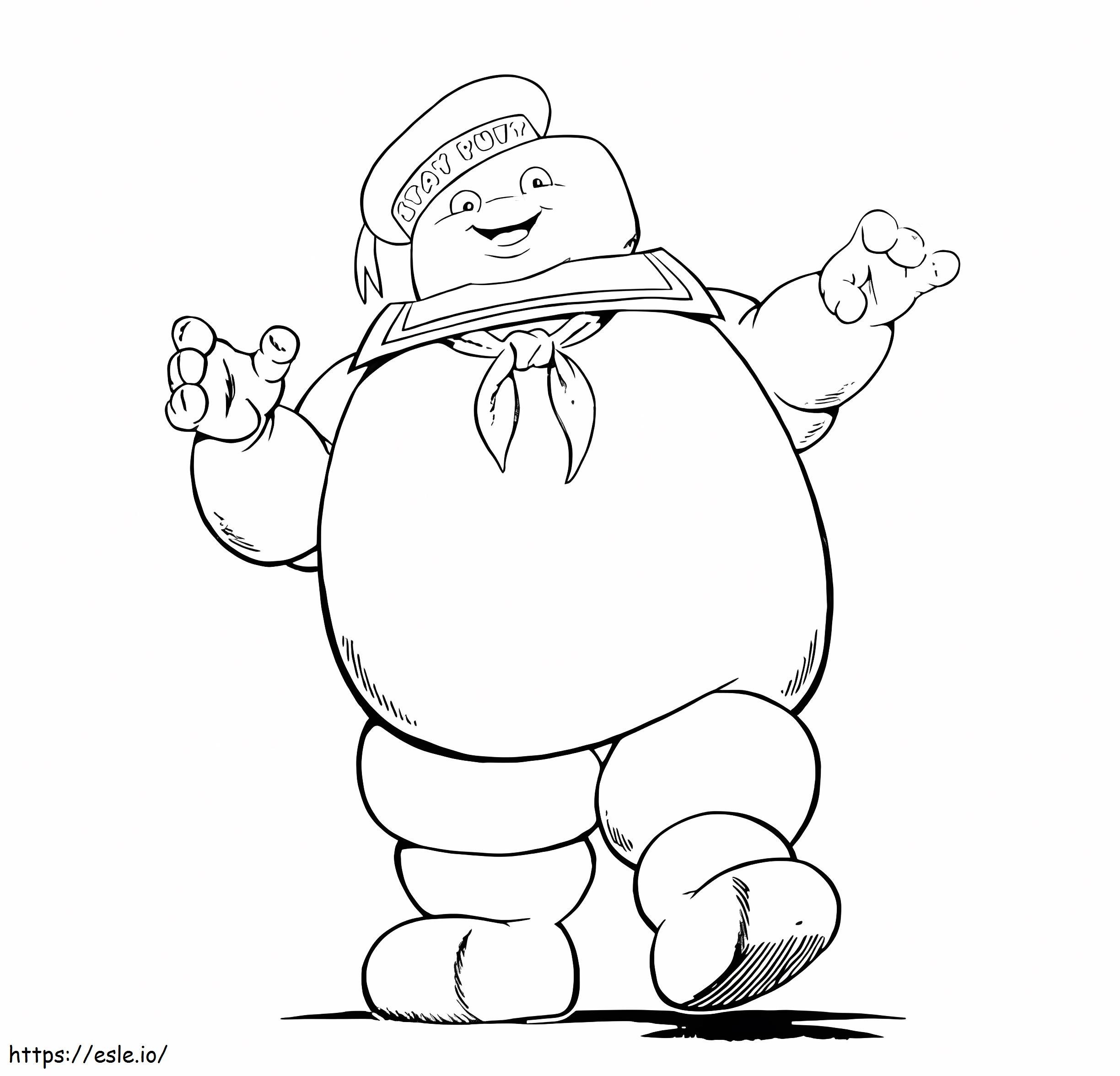 Fun ghostbusters ride coloring page