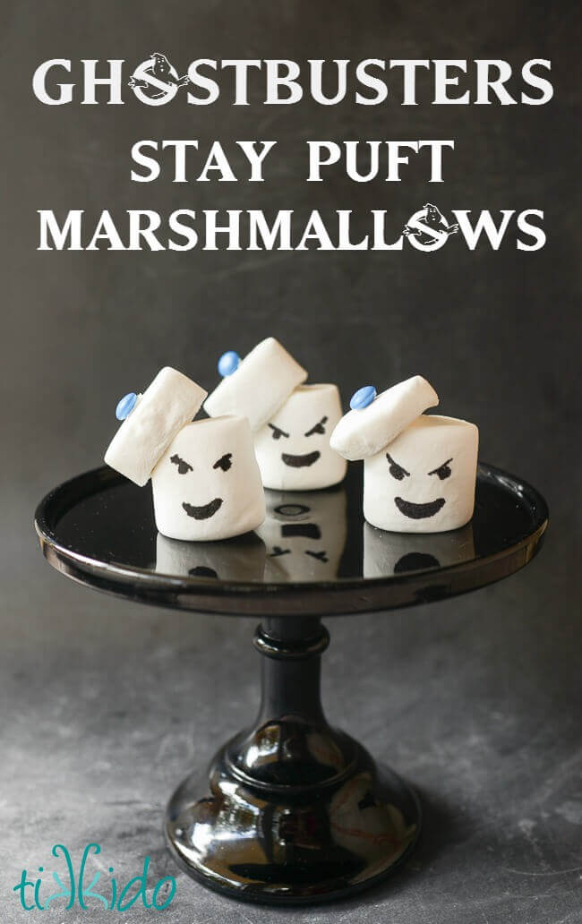 Ghostbusters stay puft marshmallow man marshmallow treats