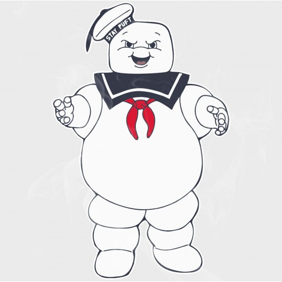 Ghostbusters stay puft vinyl iron