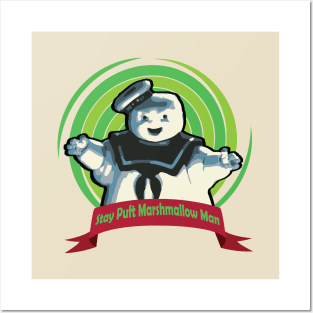 Stay puft marshmallow man posters and art prints for sale