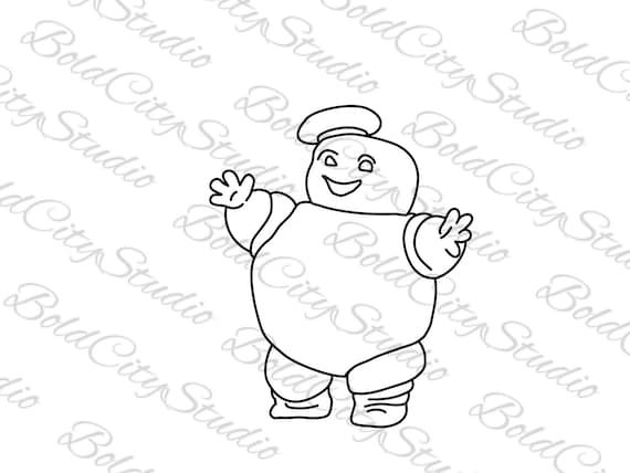 Mini stay puft marshmallow svg