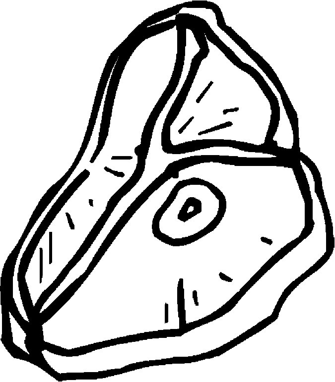 Best meat coloring pages for kids