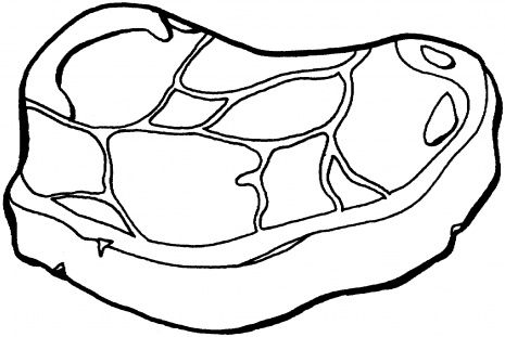Beef coloring page free printable coloring pages coloring pages meat drawing color