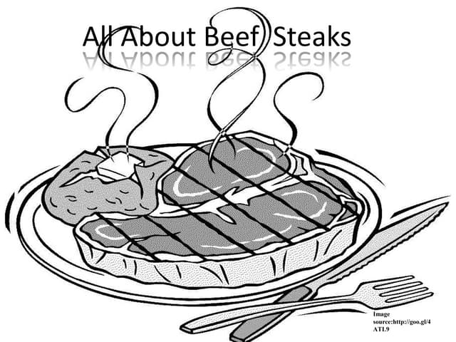 Scrumptious beef steaks ppt