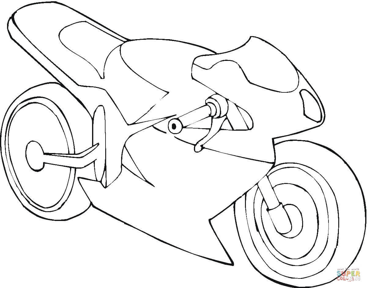 Stealth motorcycle coloring page free printable coloring pages