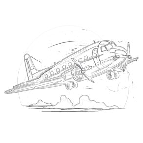 Aeroplane coloring page coloring pages mimi panda