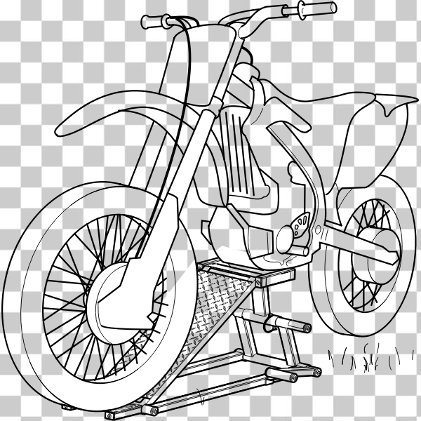Free svg motorcycle lift