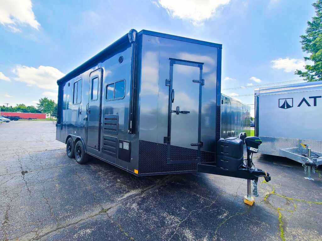 Stealth nomad toy hauler