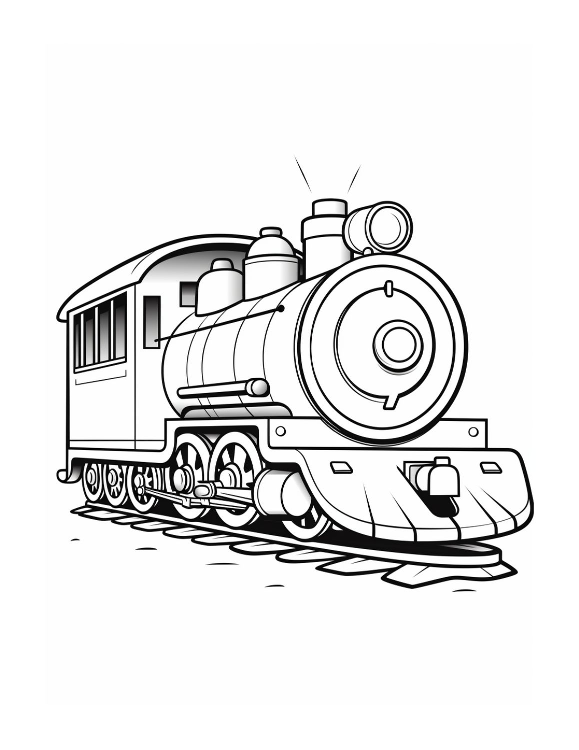 Free printable train coloring pages with pdf download skip to my lou