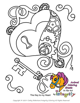 Steampunk coloring pages