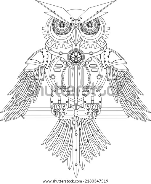 Owl steel over royalty