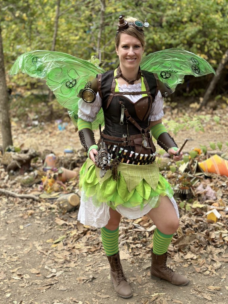 Steampunk tinker bell at ren fest â