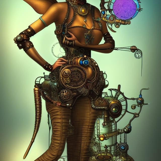 Steampunk tinkerbell rnightcafe