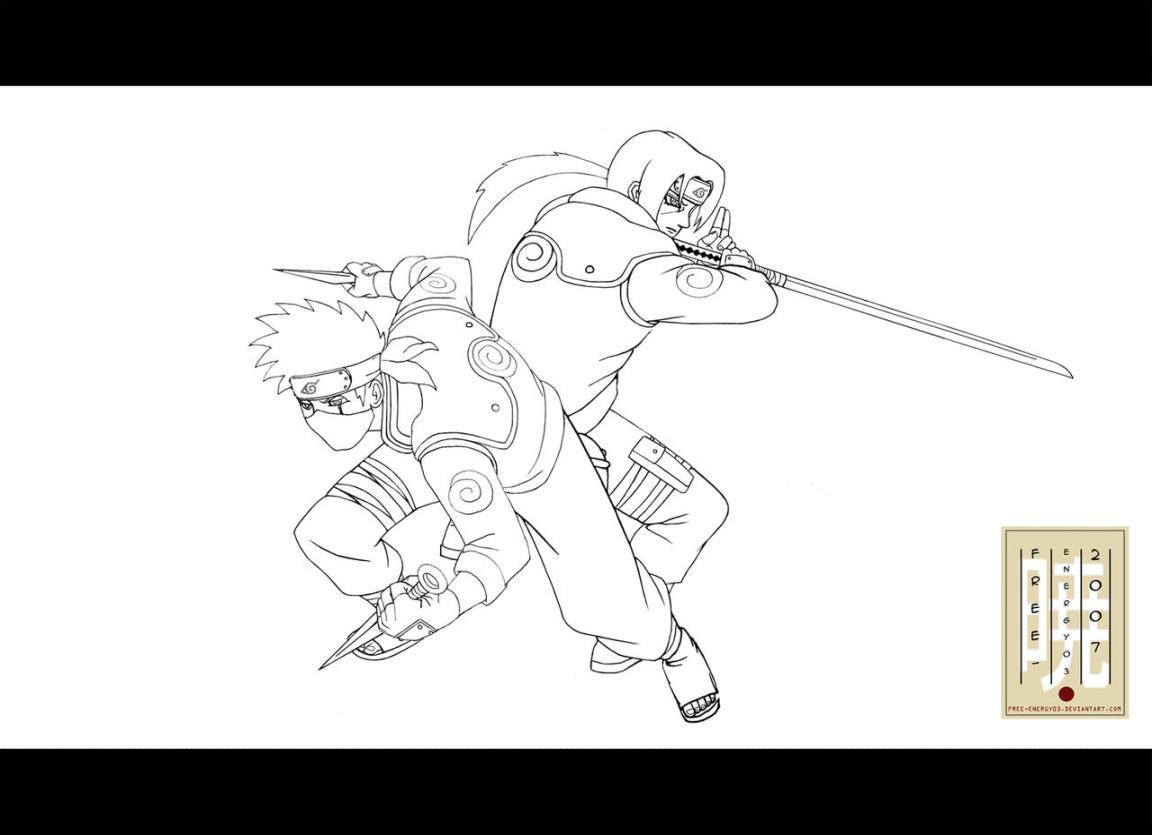 Kakashi and itachi