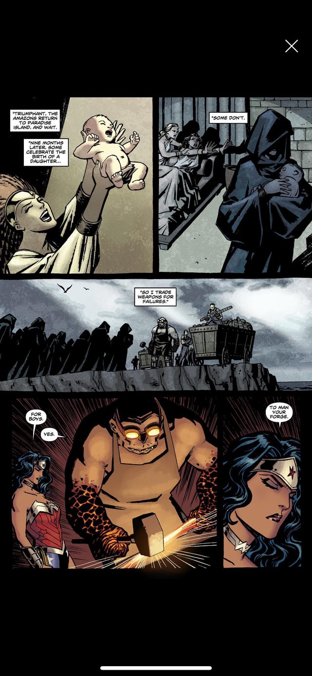 Ic excerpt the dark way that amazonians reproduce wonder woman vol rdcics