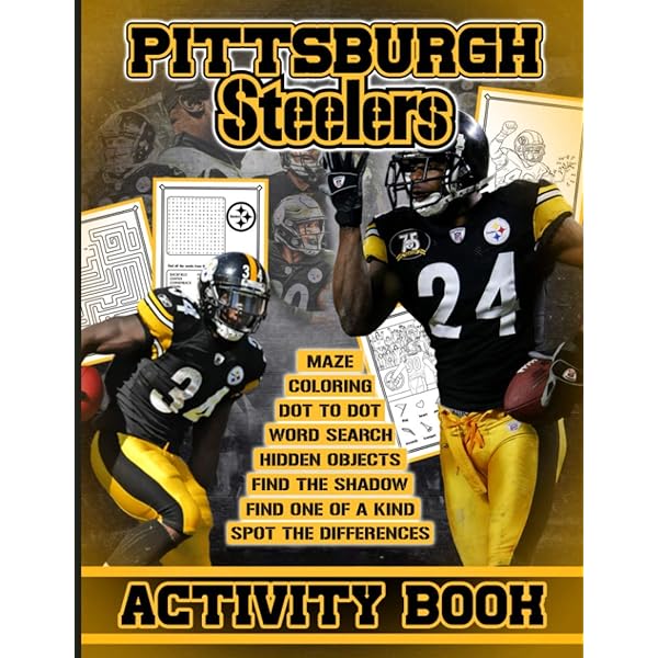 Pittsburgh steelers coloring activity storybook brad m epstein curt walstead books