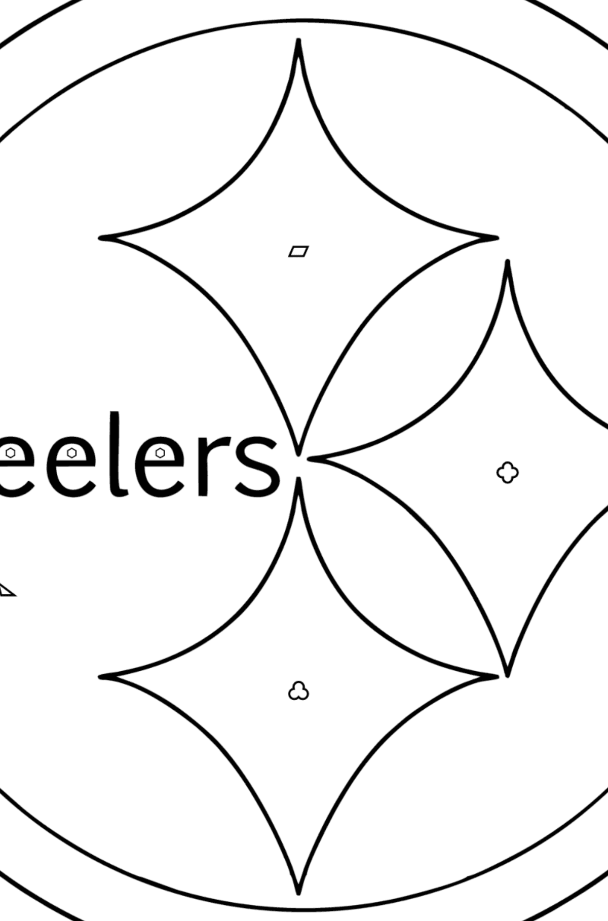 Nfl pittsburgh steelers ñoloring page â online and print for free