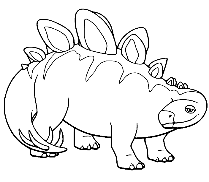 Dinosaur train coloring pages printable for free download