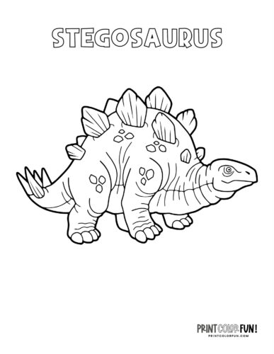 Dinosaur clipart coloring pages offer some prehistoric fun at