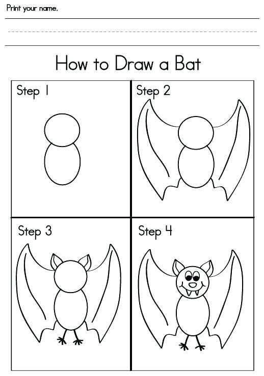 Image result for kindergarten activities stellaluna aprender a dibujar actividades de otoão jardin de infantes