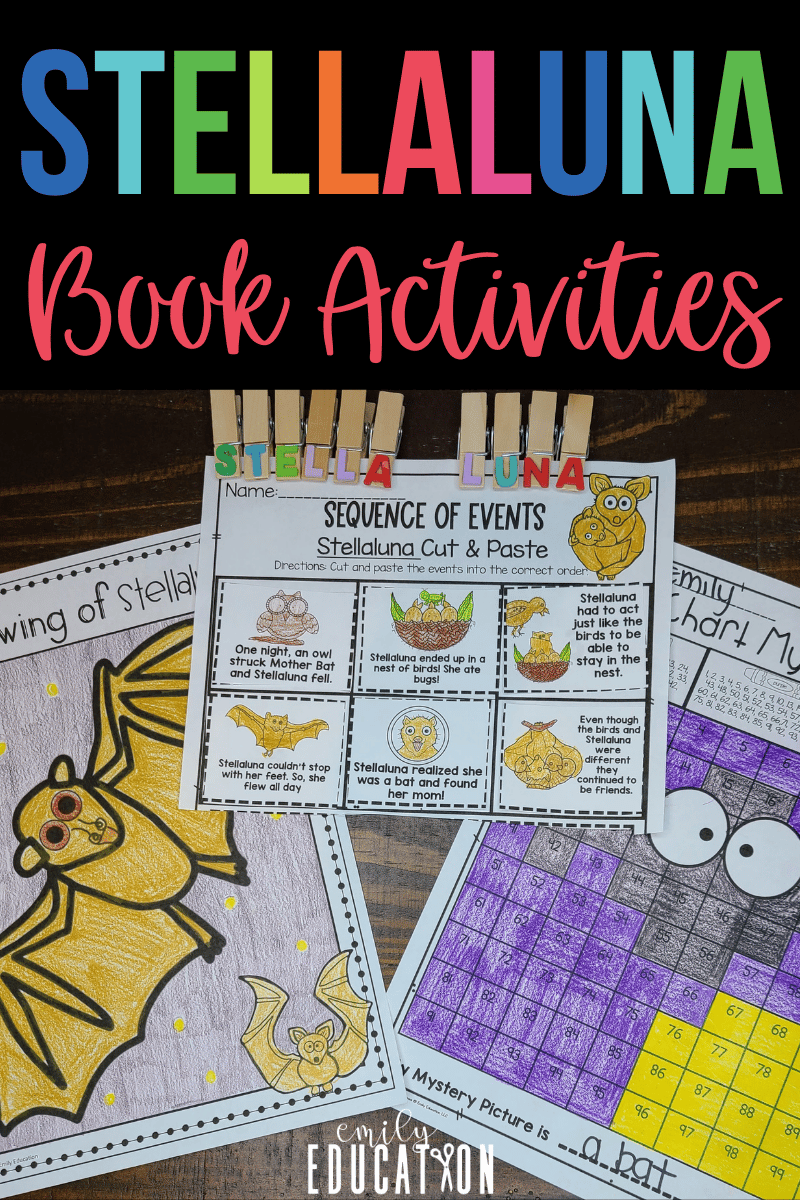 Stellaluna book activities