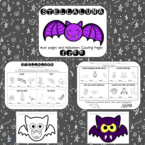 Stellaluna free book printable