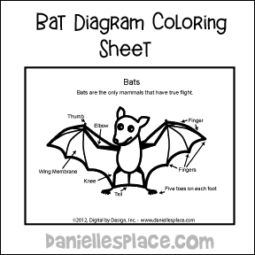 Bat crafts for children