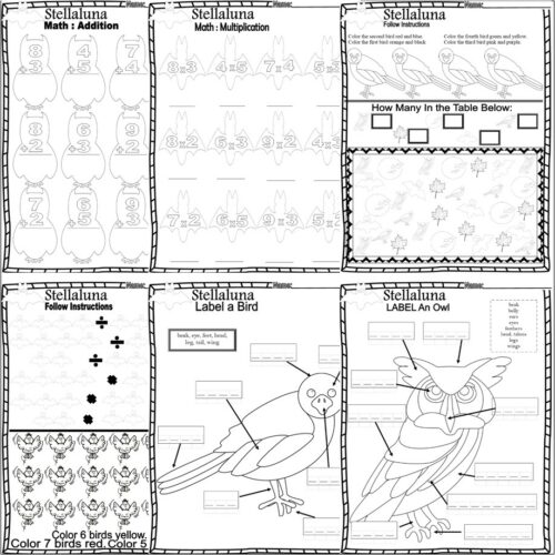 Stellaluna book panion reading prehension made by teachers