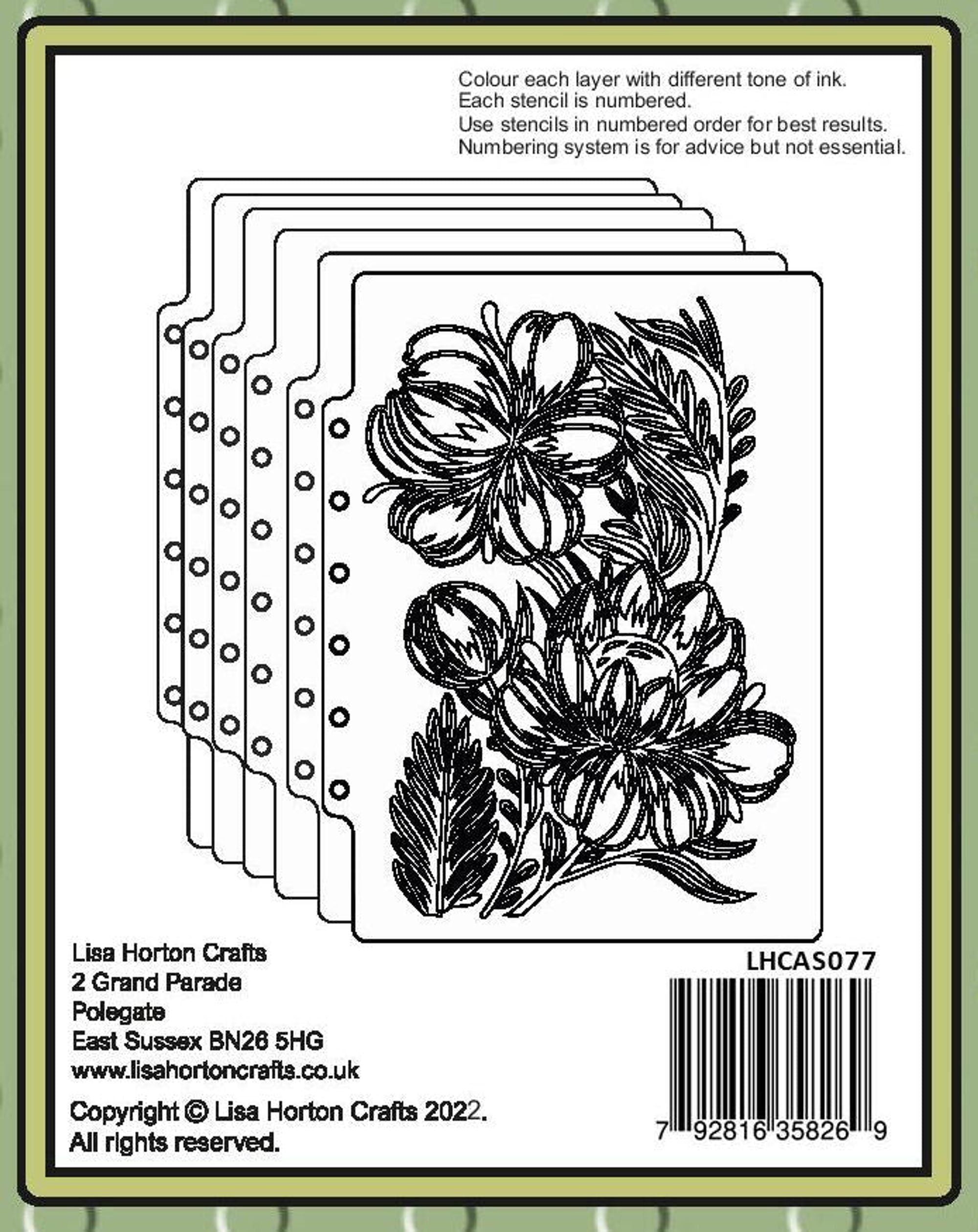Lisa horton x layering stencils