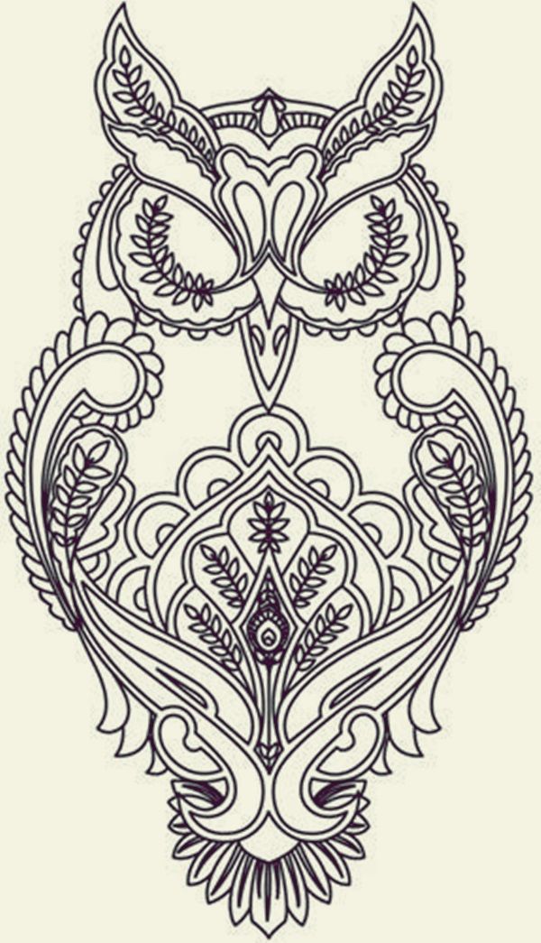 Printable stencil patterns for many uses