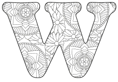 Abc coloring pages free alphabet letter colouring sheets â diy projects patterns monograms designs templates